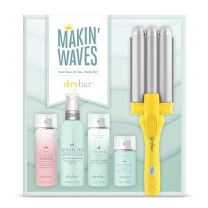 Drybar • Making Waves Kit Mixologist Interchangeable Iron & 4 Styling Products